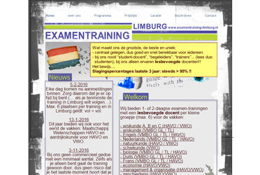 Examentraining Limburg