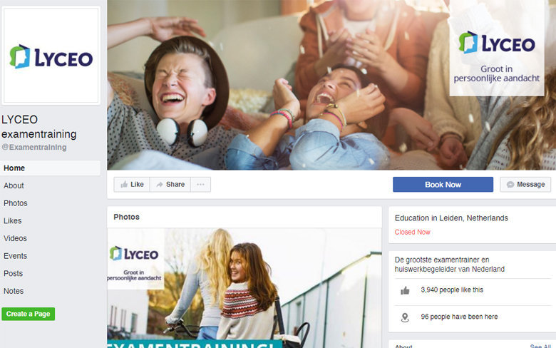 Facebook Lyceo Examentraining
