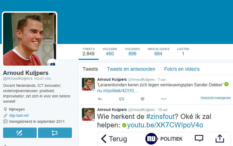 Twitter Arnoud Kuijpers