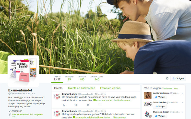 Twitter Examenbundel