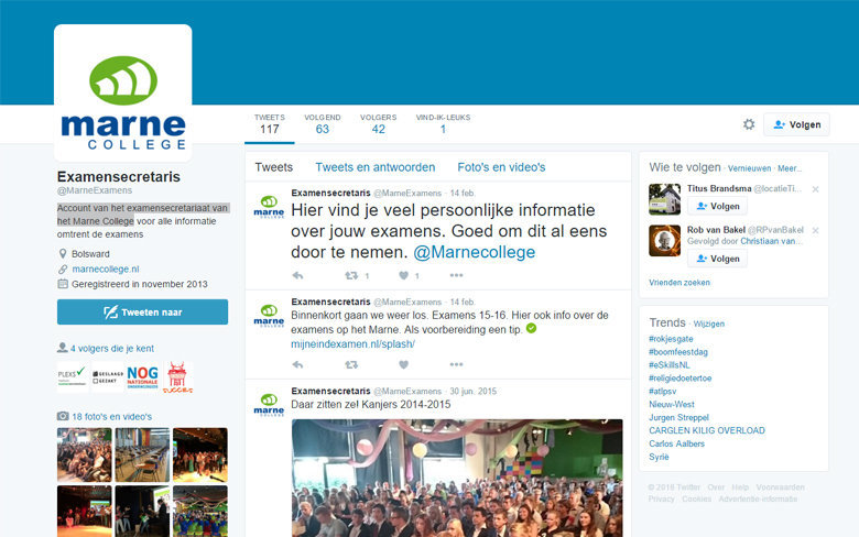 Twitter MarneExamens