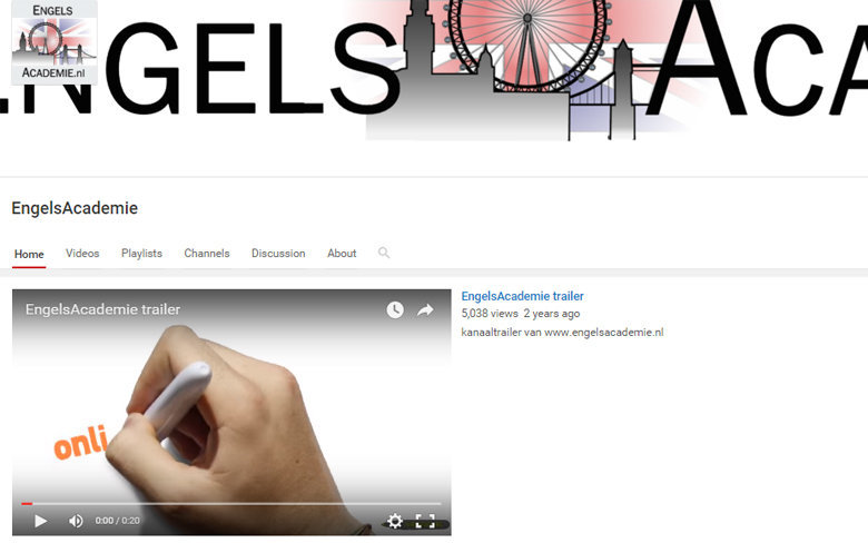 YouTube Engels Academie