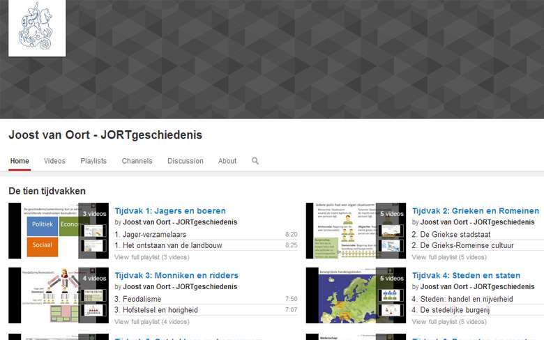 YouTube JORT Geschiedenis
